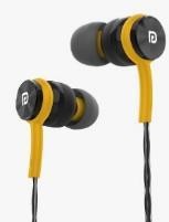 Portronics Conch Gama in-Ear Wired Earphone, 1.2m Tangle Free Cable, in-Line Mic, Noise Isolation 3.5mm Aux Port and High Bass, for All Android & iOS Devices